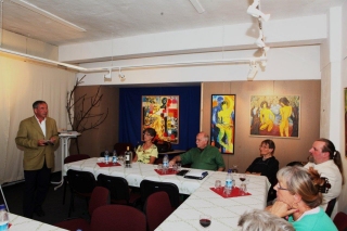 Es geht um unser Wasser - Ovidiu Bretan beim 51. Unternehmerstammtisch in Laim