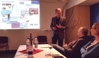 Guter Text - Business-Texter Michael Simperl beim 52. Unternehmerstammtisch in Laim