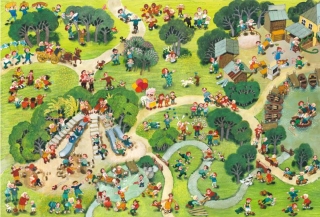 Malwettbewerb Wimmelbilder