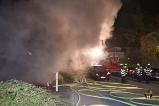 Tiefgaragenbrand in Laim