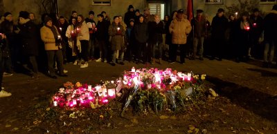 Lichtermeer an der Fürstenrieder Straße