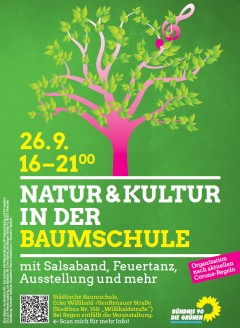 Grüne veranstalten Kultur in der Baumschule