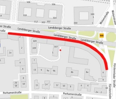 Mehrspartenprojekt Landsberger Straße