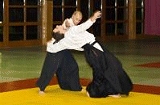 Aikido-Vorführung in der Heiglhofstraße