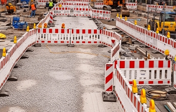 Baustelle Fürstenrieder Straße - Agnes-Bernauer-Straße