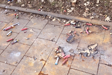 Silvestermüll. Die konkreten Zahlen für Laim