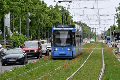 Tram-Westtangente:  Start der Linie 14 erfolgreich